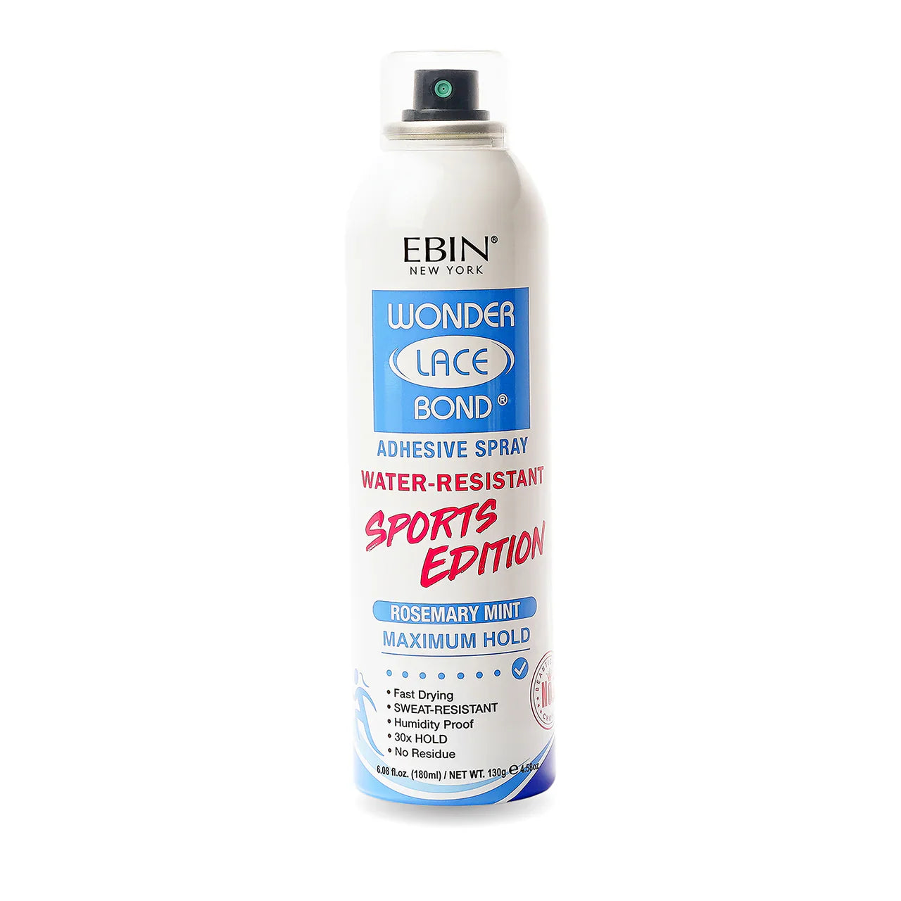 Ebin Wonder Lace Bond Adhesive Spray Sports Edition 180ml