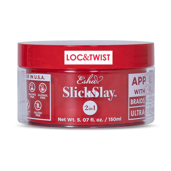 Esha Slick N Slay 2-IN-1 Braid & Edge Gel Apple & Castor Oil