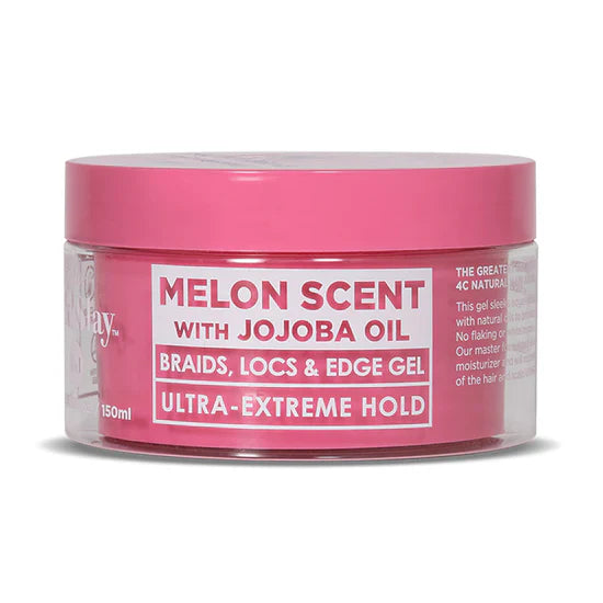 Esha Slick N Slay 2-IN-1 Braid & Edge Gel Melon & Jojoba Oil