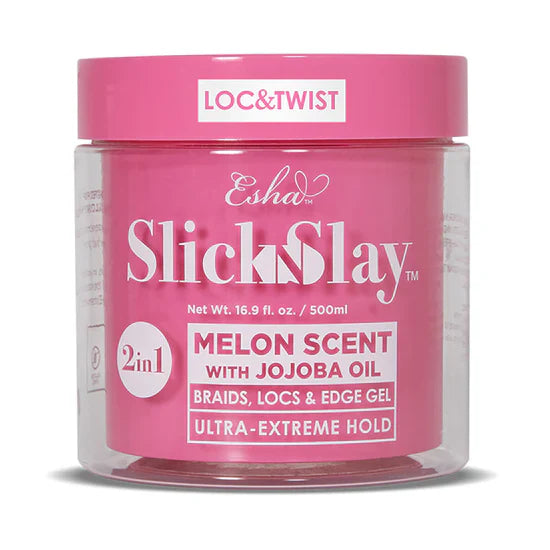 Esha Slick N Slay 2-IN-1 Braid & Edge Gel Melon & Jojoba Oil