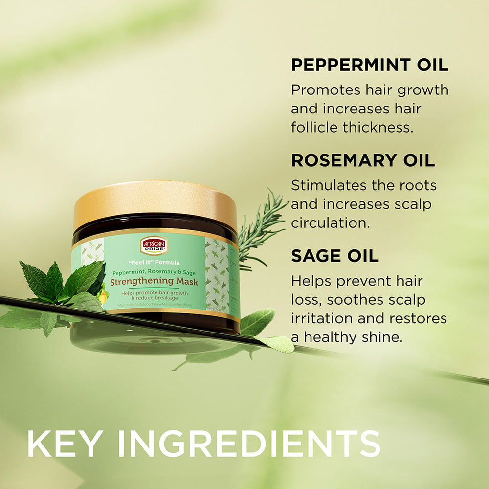African Pride Feel It Formula Strengthening Mask 340g/12oz