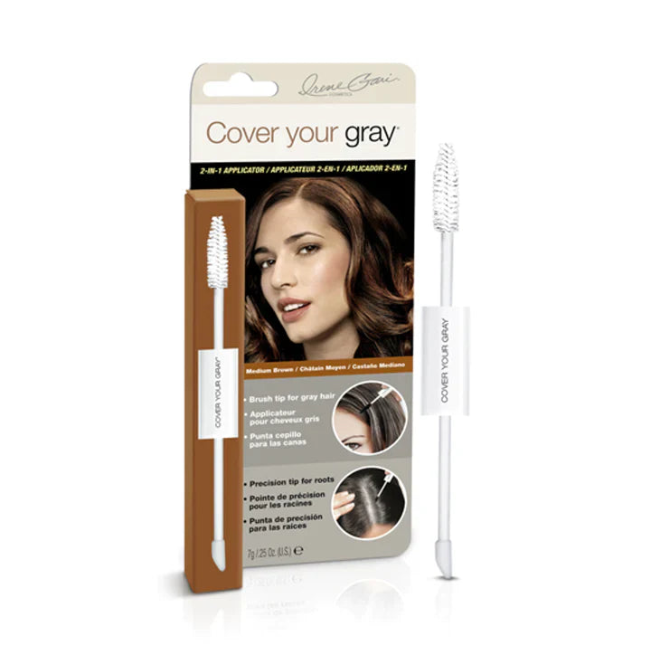 COVER YOUR GRAY 2-IN-1 WAND AND SPONGE TIP APPLICATOR- 7g