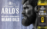 Arlo's Pro Growth Beard Oil Citrus Basil 75ml/2.25oz