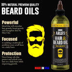 Arlo's Pro Growth Beard Oil Citrus Basil 75ml/2.25oz