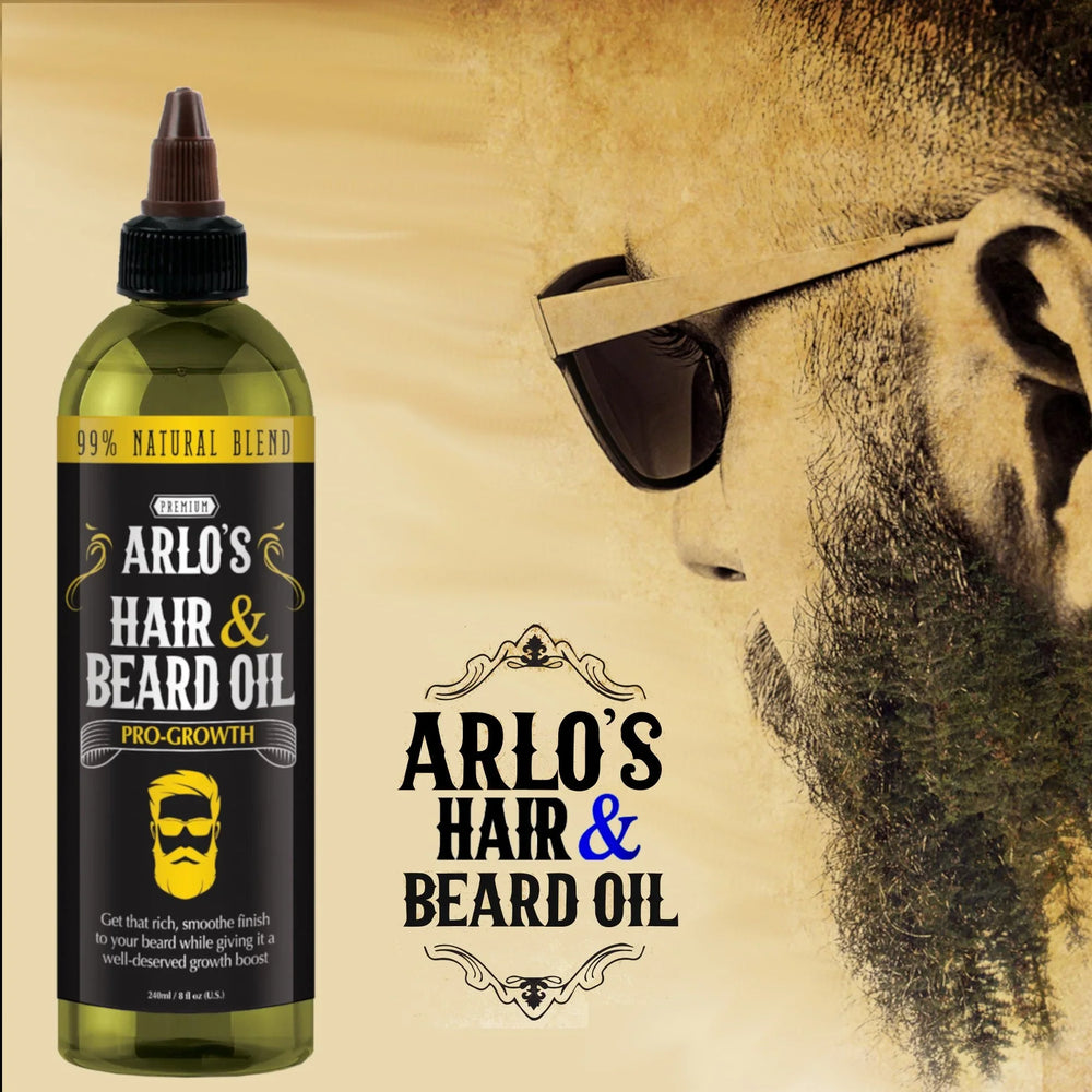 Arlo's Pro Growth Beard Oil Citrus Basil 75ml/2.25oz