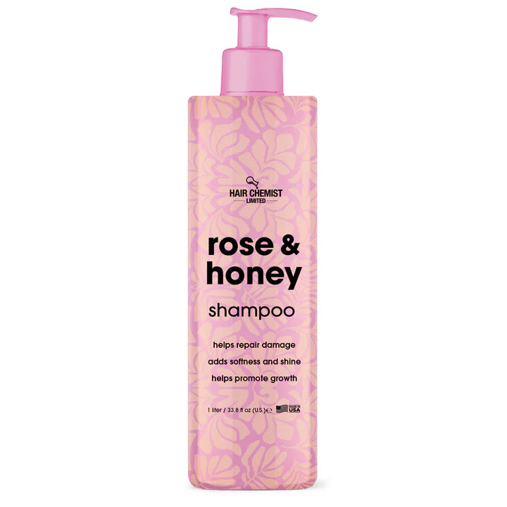 Hair Chemist Rose & Honey Shampoo 1 Litter/33.8oz