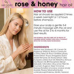 Hair Chemist Rose & Honey Hair Oil  240ml/8oz