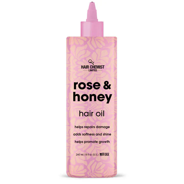 Hair Chemist Rose & Honey Hair Oil  240ml/8oz