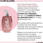 Hair Chemist Hair Gloss Liquid Glass Styling Spray 237ml/8oz