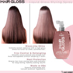 Hair Chemist Hair Gloss Liquid Glass Styling Spray 237ml/8oz