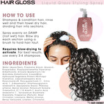 Hair Chemist Hair Gloss Liquid Glass Styling Spray 237ml/8oz
