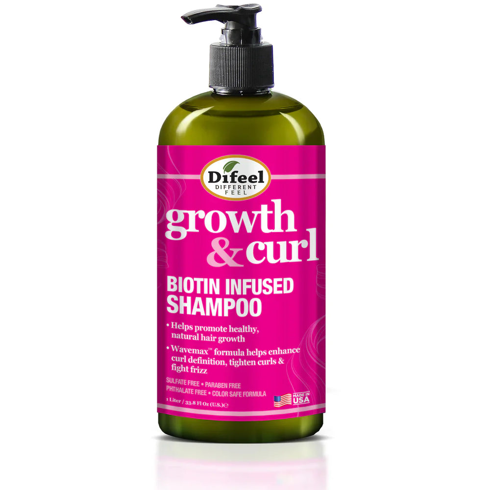 Difeel Growth & Curl Biotin Shampoo