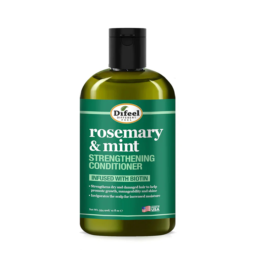 Difeel Rosemary & Mint Hair Strengthening Conditioner with Biotin 354ml