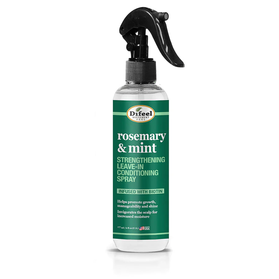 Difeel Rosemary & Mint Strengthening Leave-In Conditioning Spray with Biotin 177ml