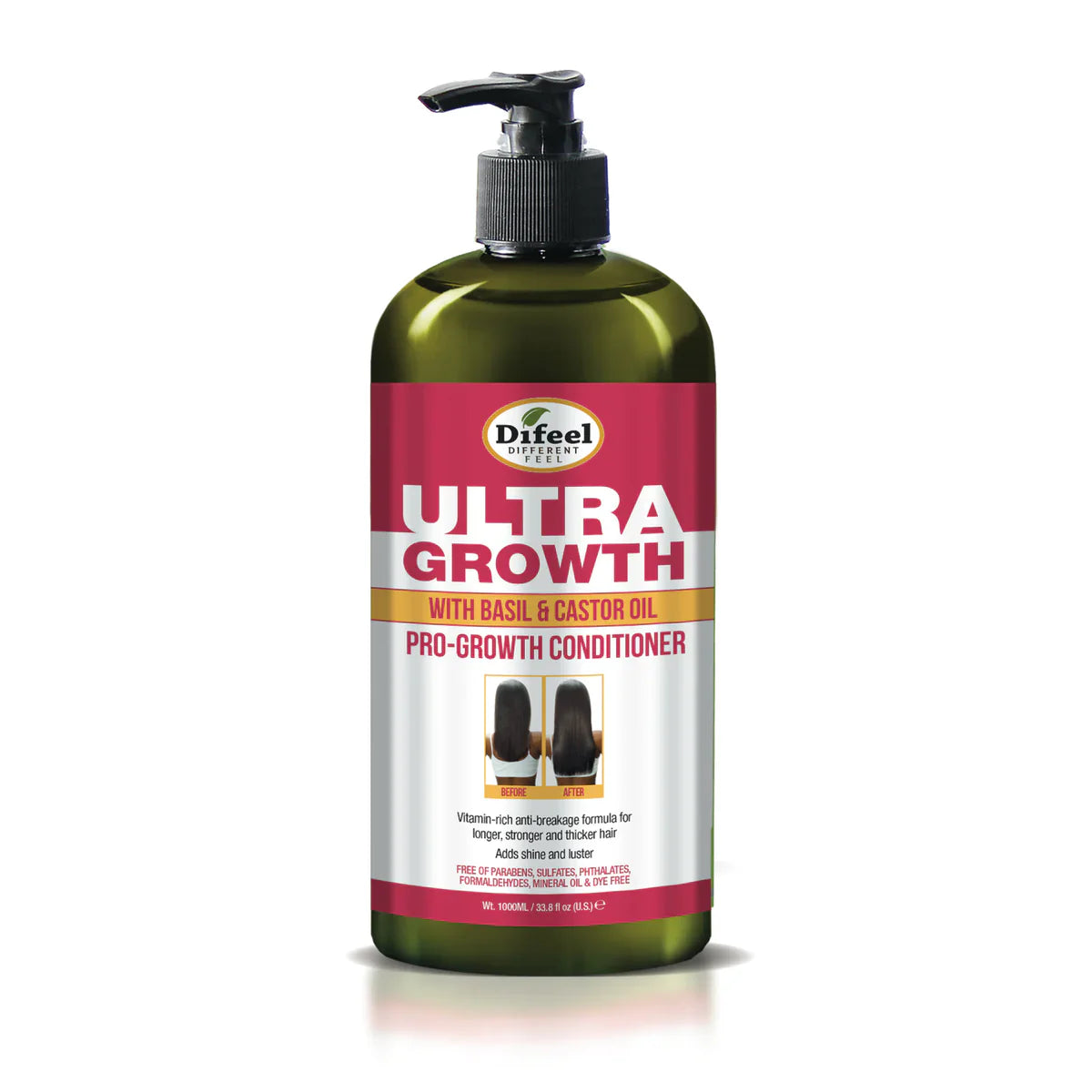 Difeel Ultra Growth Basil & Castor Oil Pro Growth Conditioner 354ml
