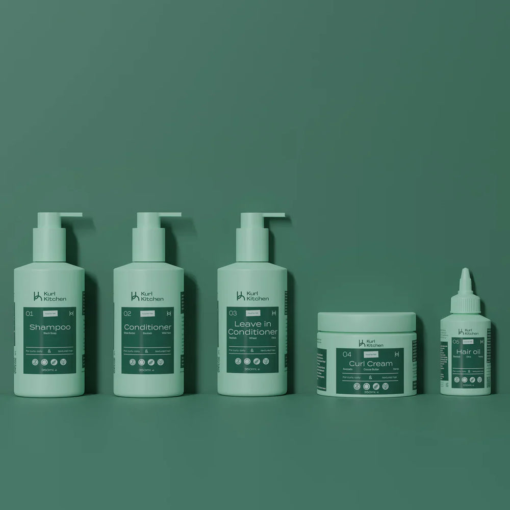 KURL KITCHEN Ultimate natural hair care starter kit