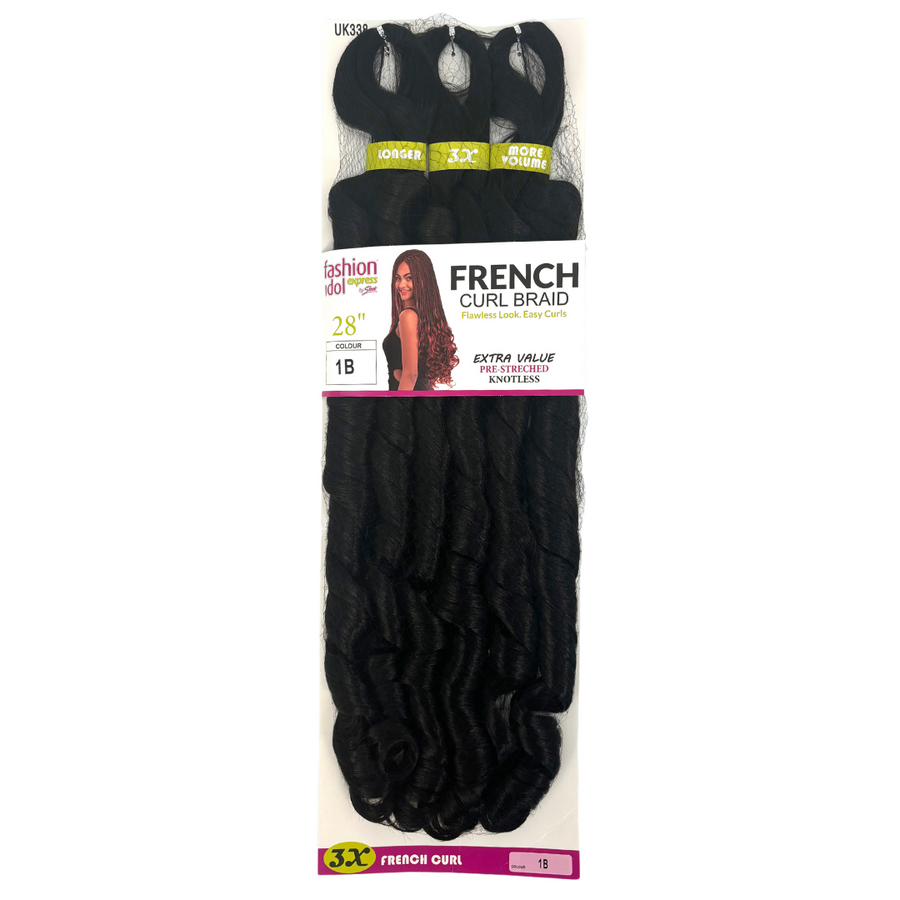 SLEEK FASHION IDOL EXPRESS PRE STRECHED KNOTLESS FRENCH CURL BRAID