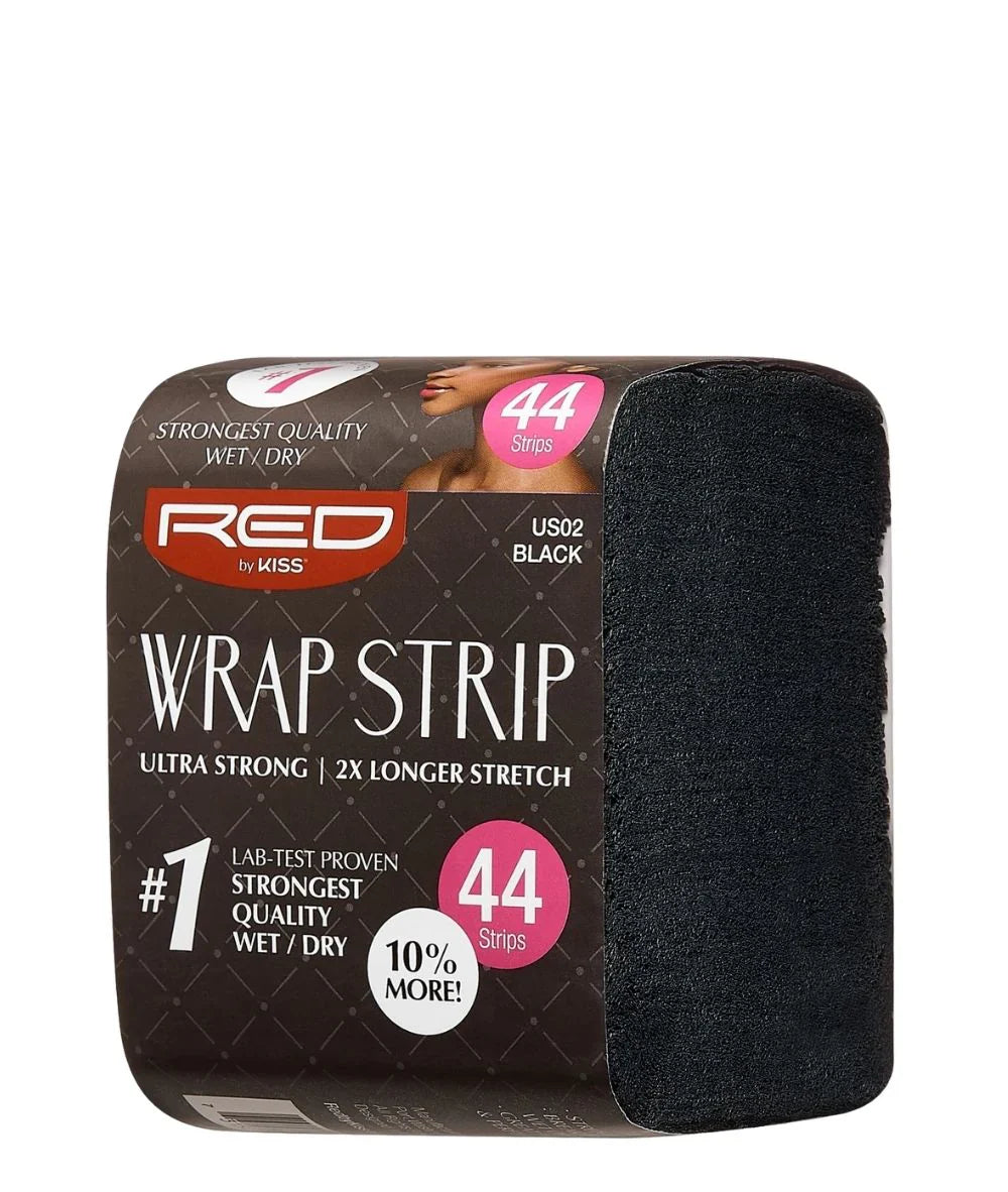 Red By Kiss Wrap Strip Ultra Strong 2x Longer Stretch Black