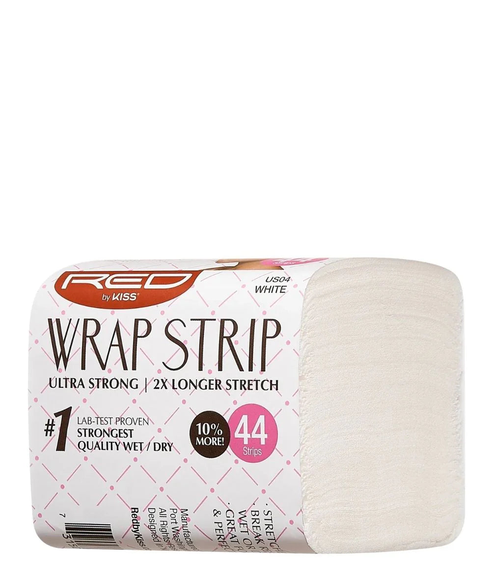 Red By Kiss 3.5″ Wrap Strips Ultra Strong 2x Longer Stretch White