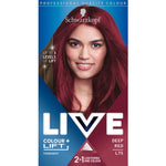 Schwarzkopf Live Colour + Lift Permanent Hair Colour Dye L75 Deep Red