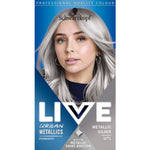 Schwarzkopf Live Urban Metallics Permanent Hair Colour Dye U71 Metallic Silver