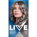 Schwarzkopf Live Urban Metallics Permanent Hair Colour Dye U72 Dusty Silver