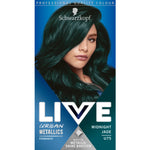 Schwarzkopf Live Urban Metallics Permanent Hair Colour Dye U75 Midnight Jade