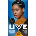 Schwarzkopf Live Colour + Moisture Permanent Hair Colour Dye M01 Twilight Black