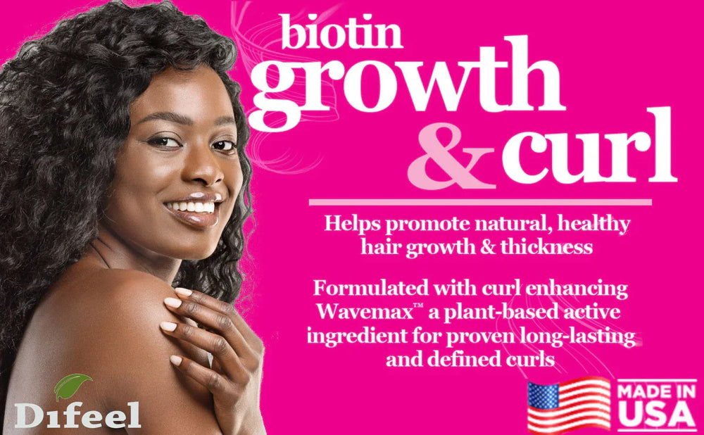 Difeel Growth & Curl Biotin Hair Mask 340g
