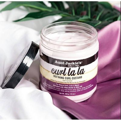 Aunt Jackie's Curls & coils  Curl La La  Defining Curl Custard 426g/15oz
