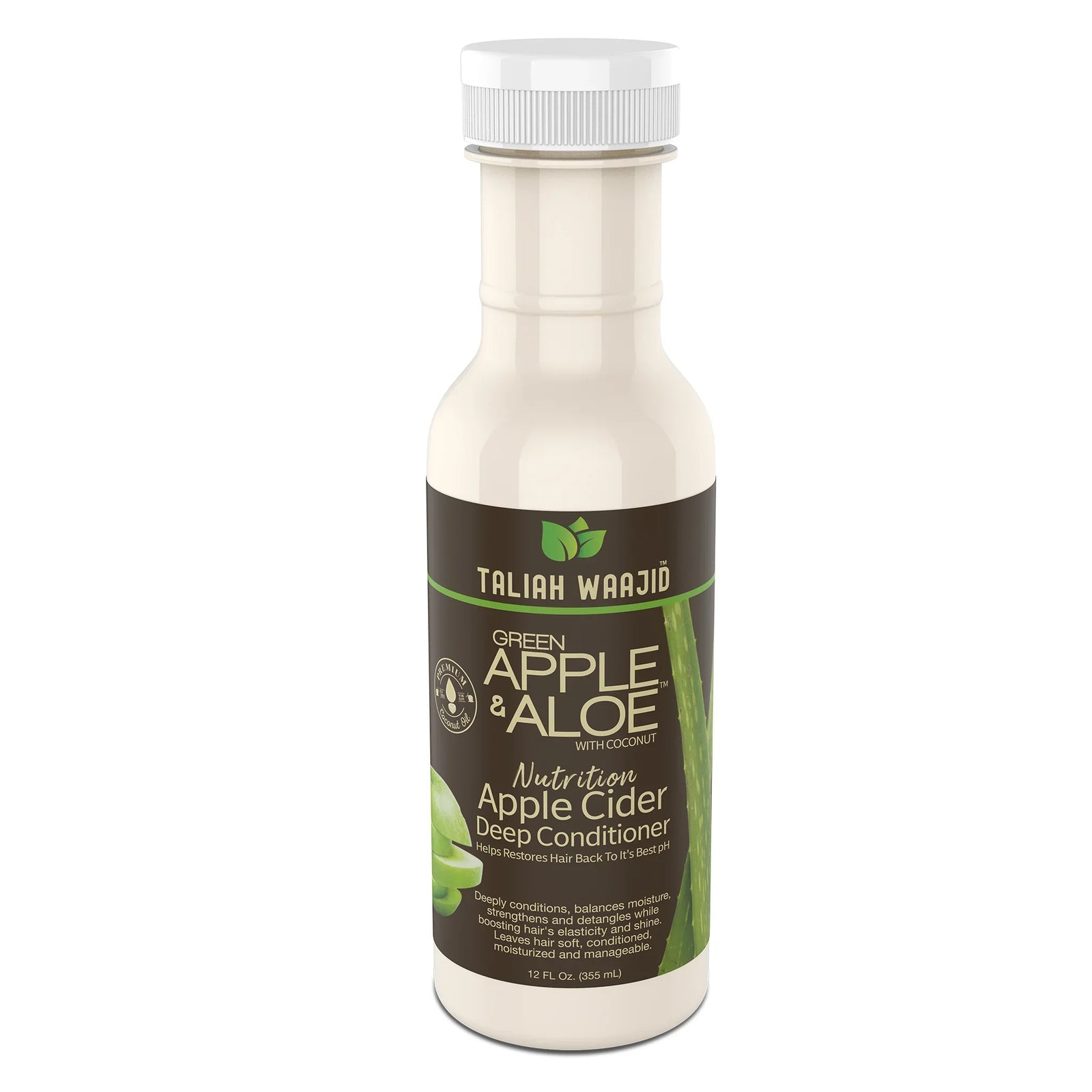 Taliah Waajid Green Apple & Aloe Nutrition Apple Cider Deep Conditioner 355ml