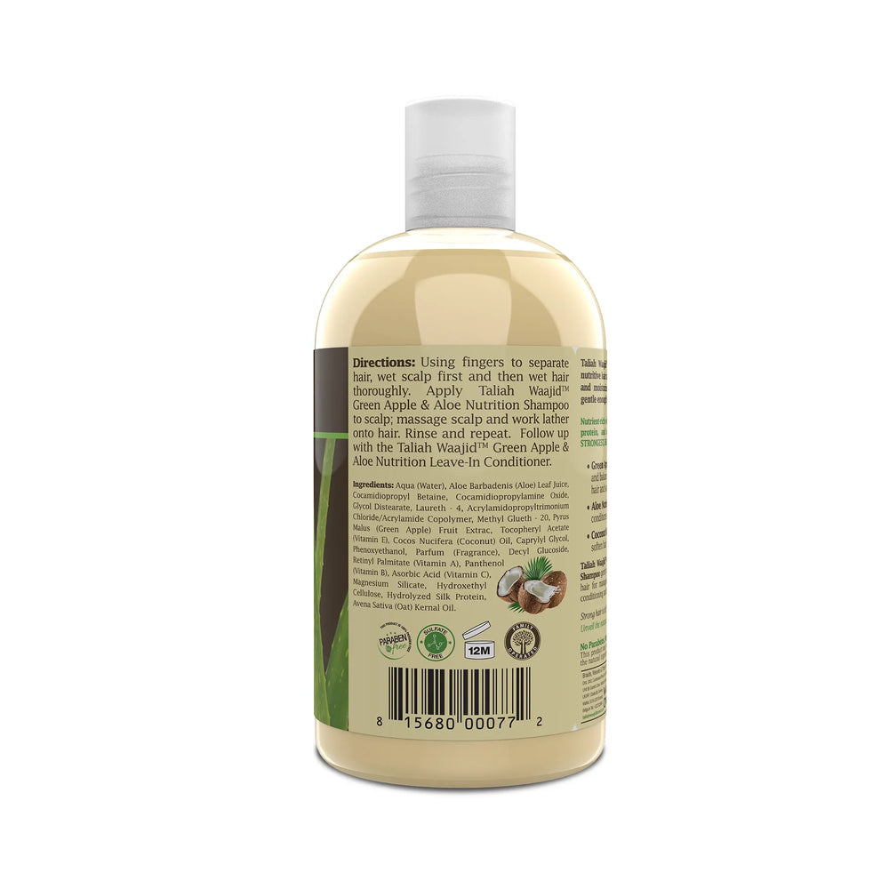 Taliah Waajid Green Apple And Aloe Nutrition Shampoo 355ml
