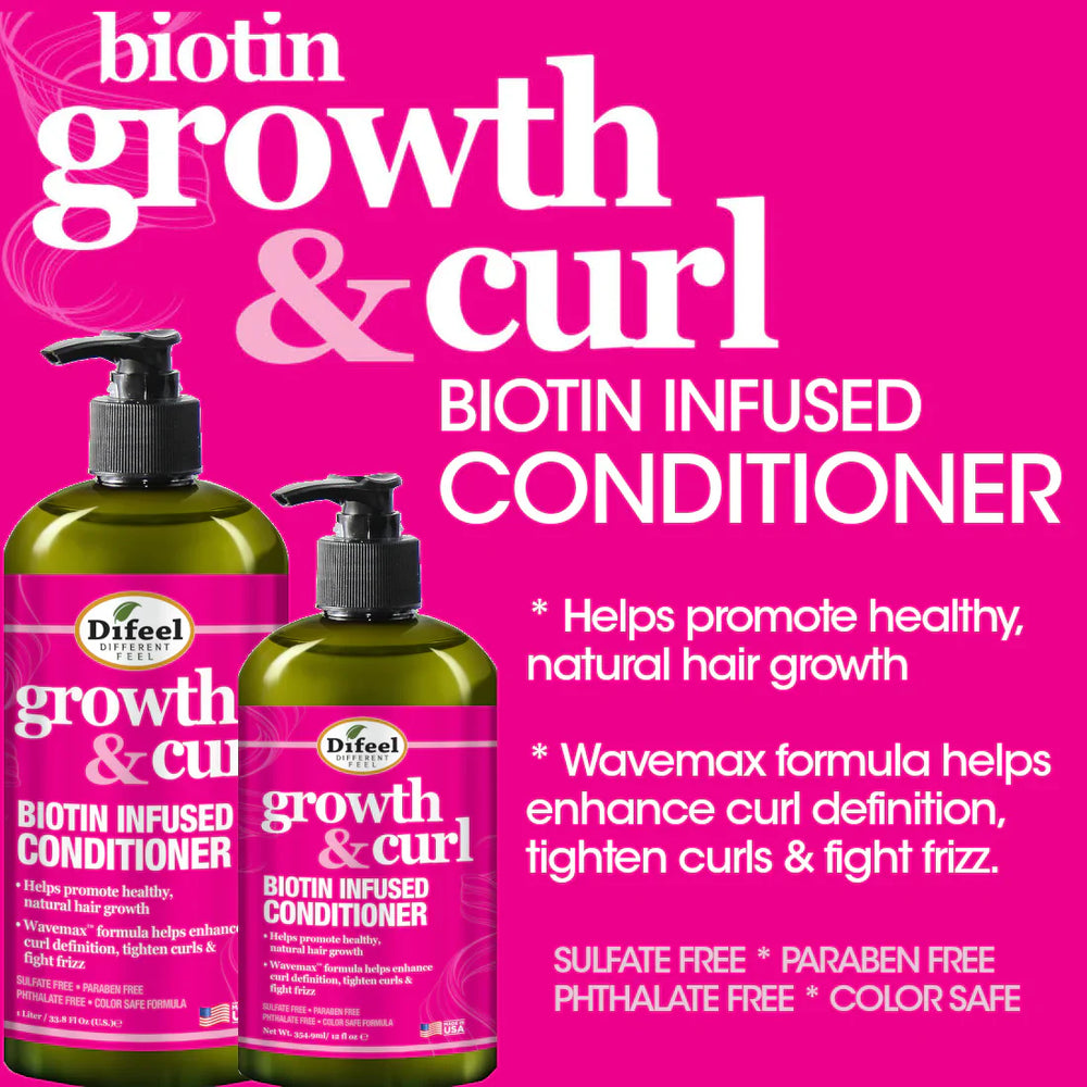 Difeel Growth & Curl Biotin Conditioner