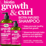 Difeel Growth & Curl Biotin Shampoo