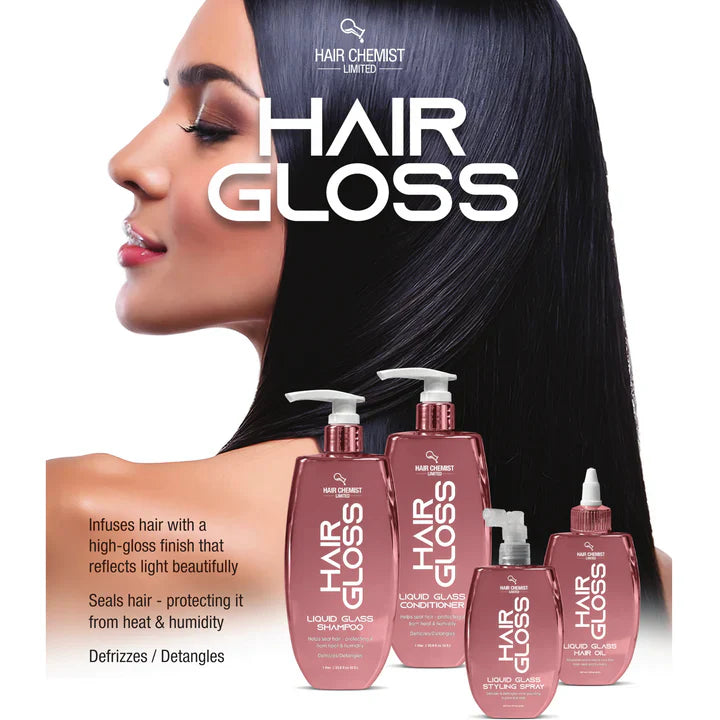 Hair Chemist Hair Gloss Liquid Glass Shampoo 1 Litter/33.8oz