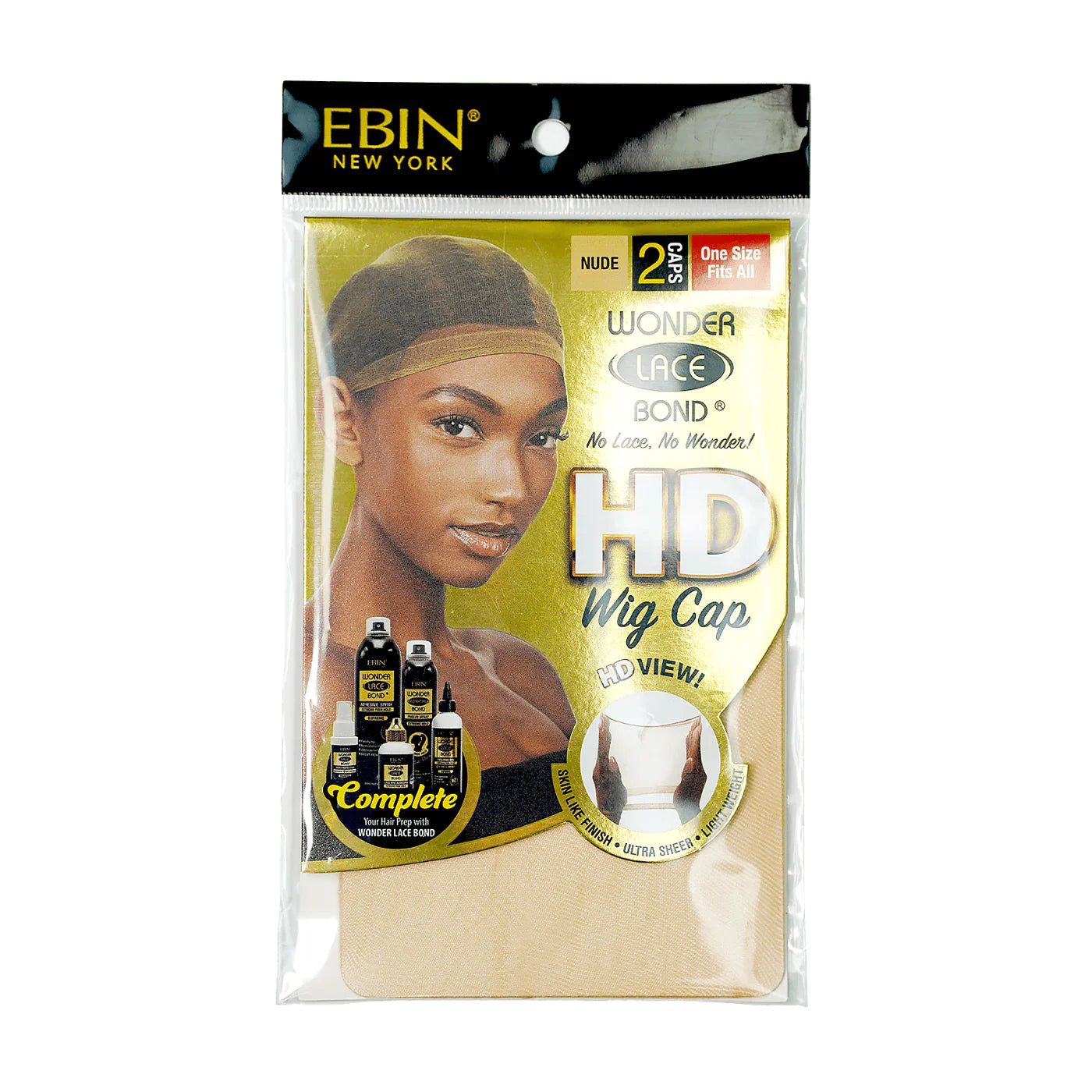 Ebin Wonder Lace Bond HD Wig Caps