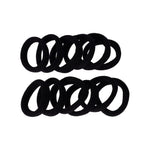 Red By Kiss Ponytail Holder Mini Black (12pcs)