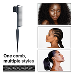 Red By Kiss 100% Boar Bristle 3-in-1 Edge & Parting Comb