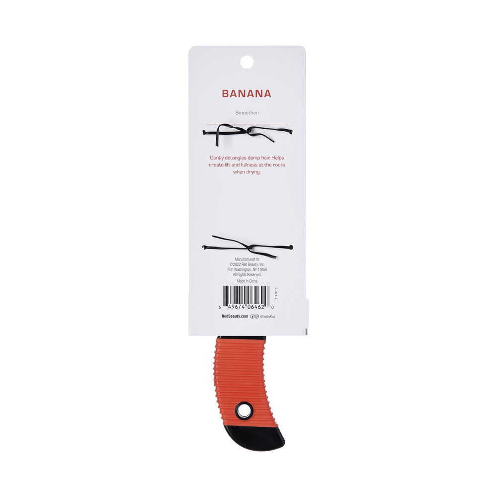 Red By Kiss Banana Brush  Great for Thick Hair