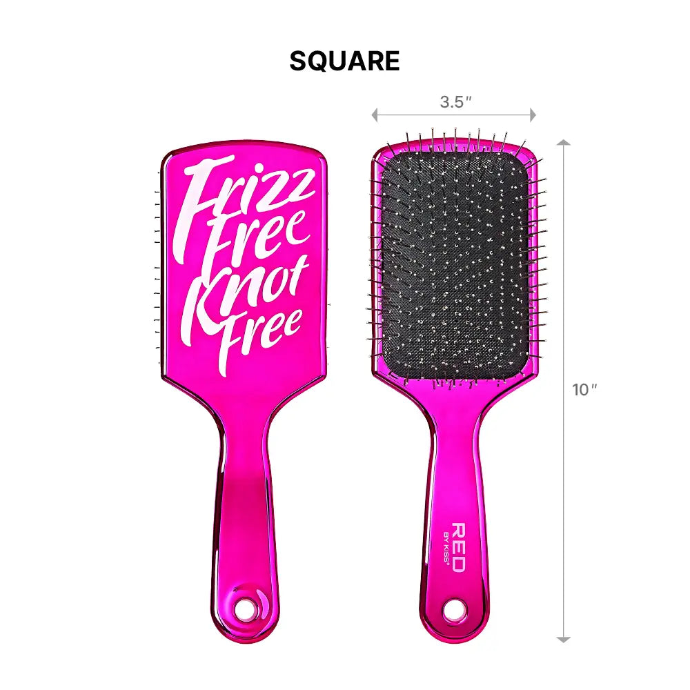 Red By Kiss Square Wig Brush