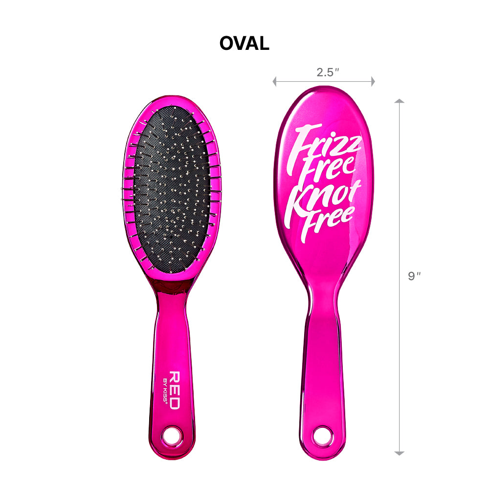 Red By Kiss Oval Wig Brush  Anti-Static & Anti-Frizz
