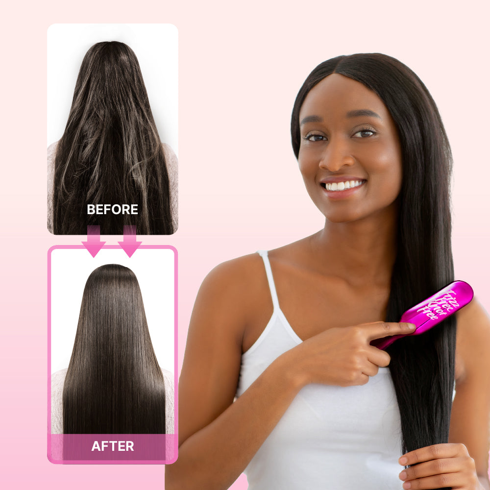 Red By Kiss Mini Styling Wig Brush  Anti-Static & Anti-Frizz