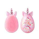 Red By Kiss Unicorn Detangling Brush Pink