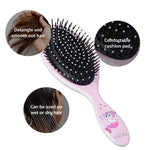 Red By Kiss Mythical Animals Oval Detangling Brush Catmermaid