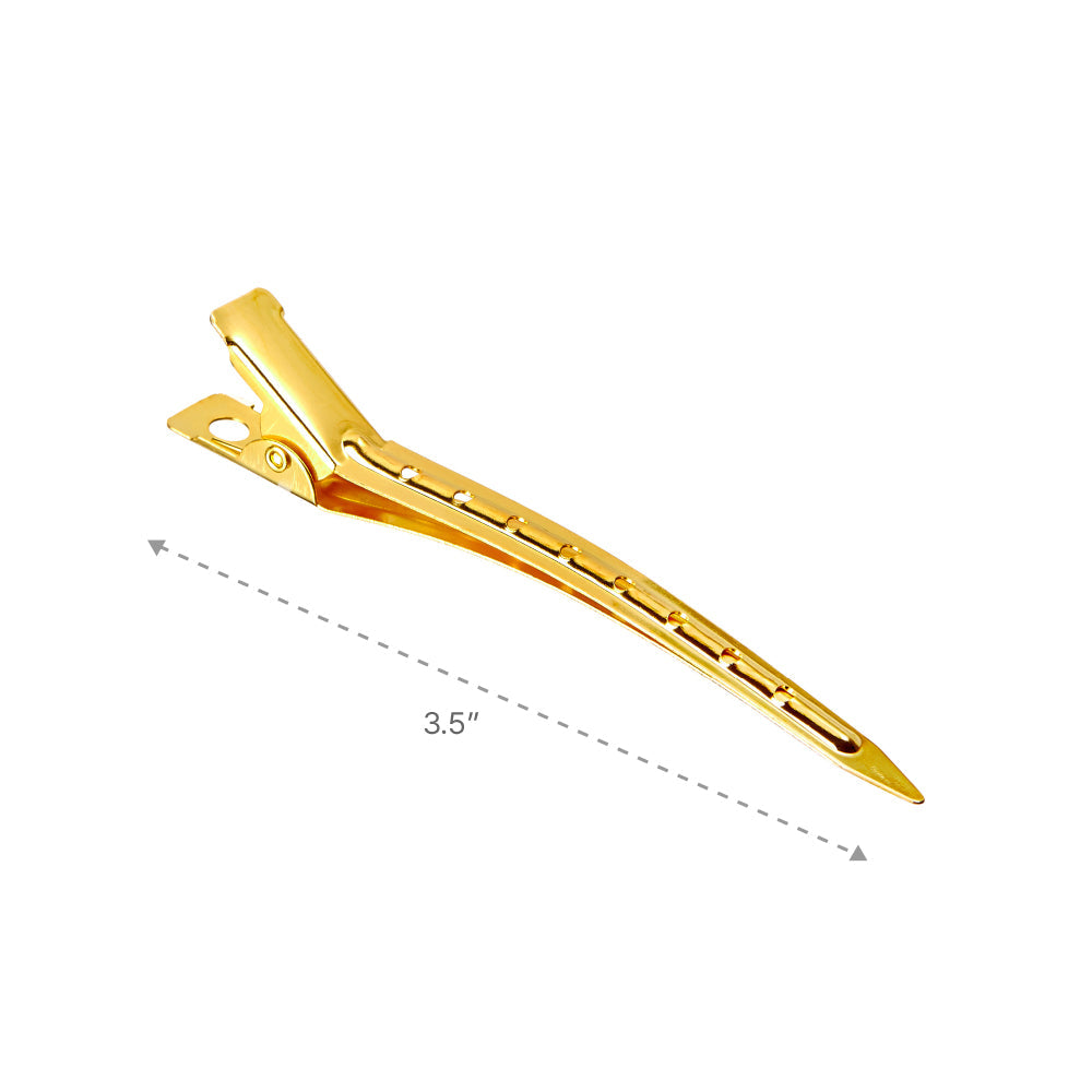 Red By Kiss Duck Bill Clips 3 1/2″ (30 PCS)