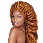 Red By Kiss Reversible Silky Satin Adjustable Bonnet