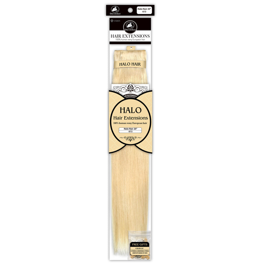 Dressmaker 100% Human Remy European 20" Helo  Hair Extensions Straight