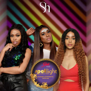 HUMAN HAIR BLEND WIGS LONG WIGS