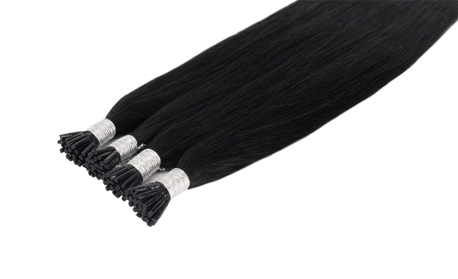 Dressmaker 100% Human Remy European I-Tip Straight Hair Extensions (100pcs)