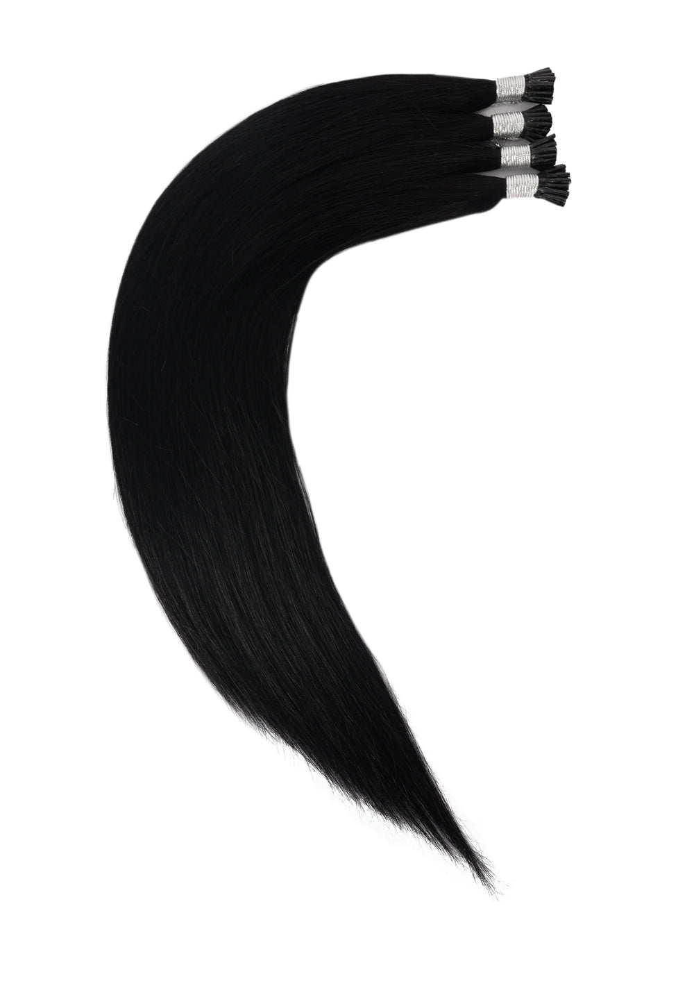 Dressmaker 100% Human Remy European I-Tip Straight Hair Extensions (100pcs)